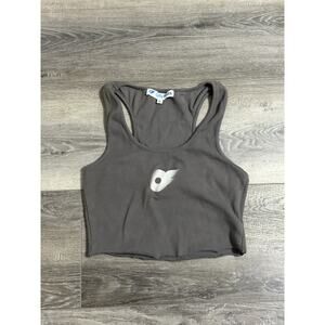 OnlyFans Logo Grey Tank Top Casual Funny Y2K Streetwear Jokes - Women’s XL